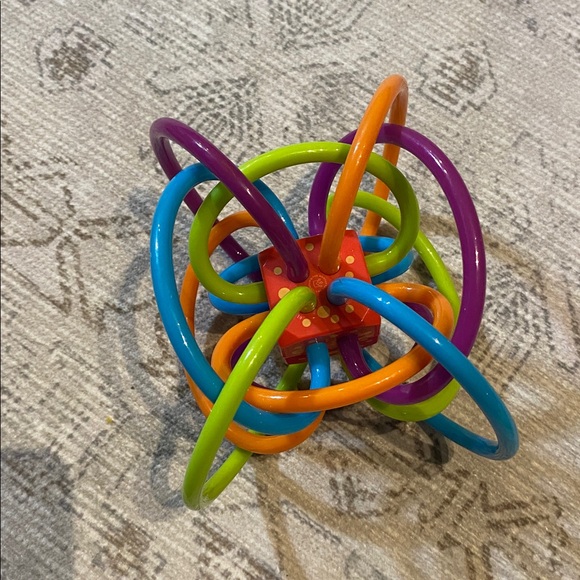 Colorful Baby Rattle and Teether Set - Picture 4 of 5